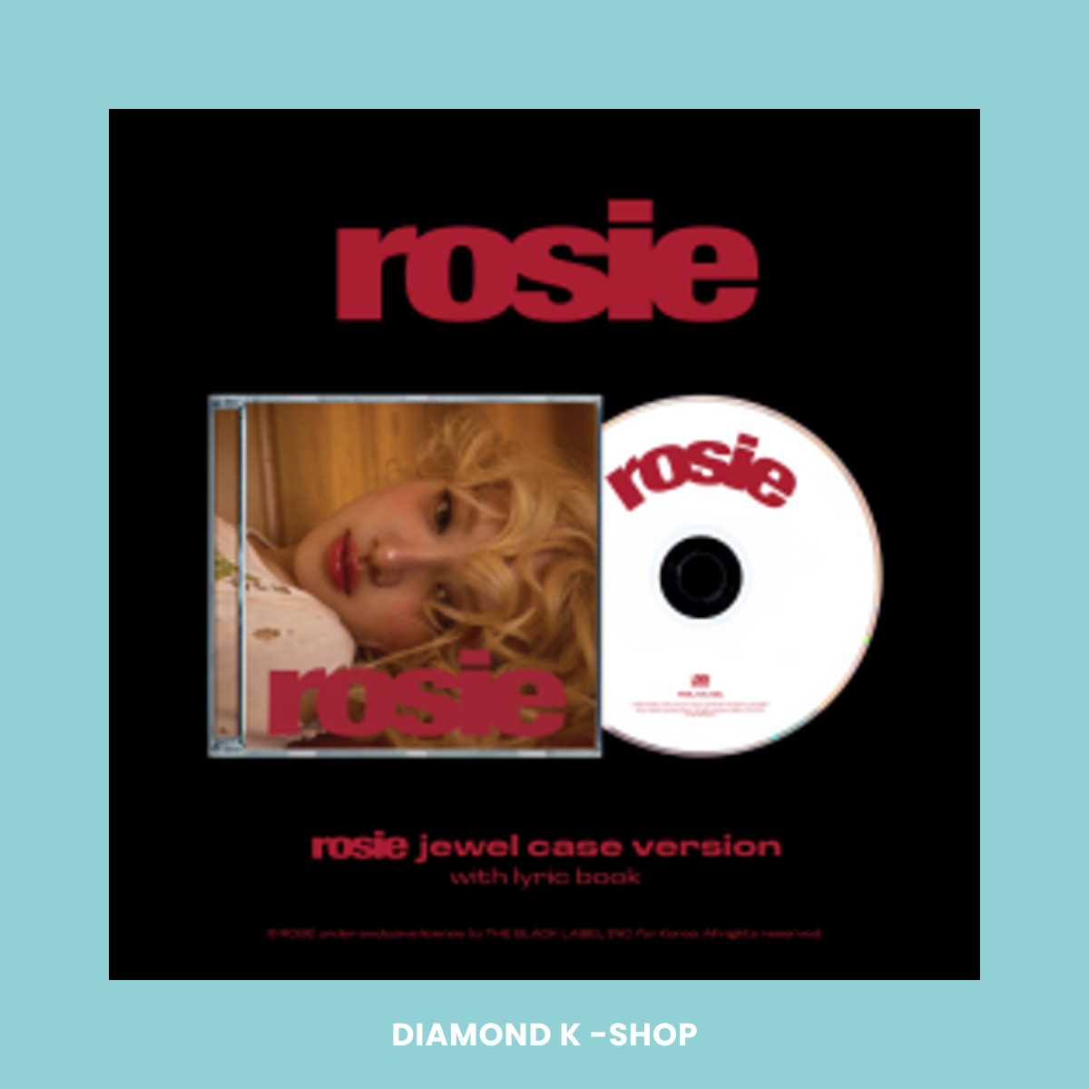 BLACKPINK: ROSÉ - Rosie (Jewel Case)