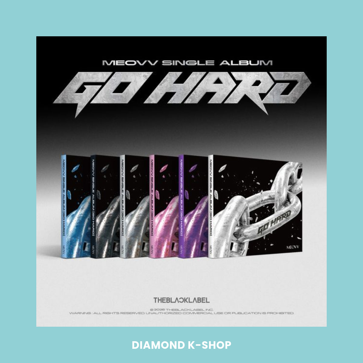 MEOVV - GO HARD (Standard) + POB Ktown4u