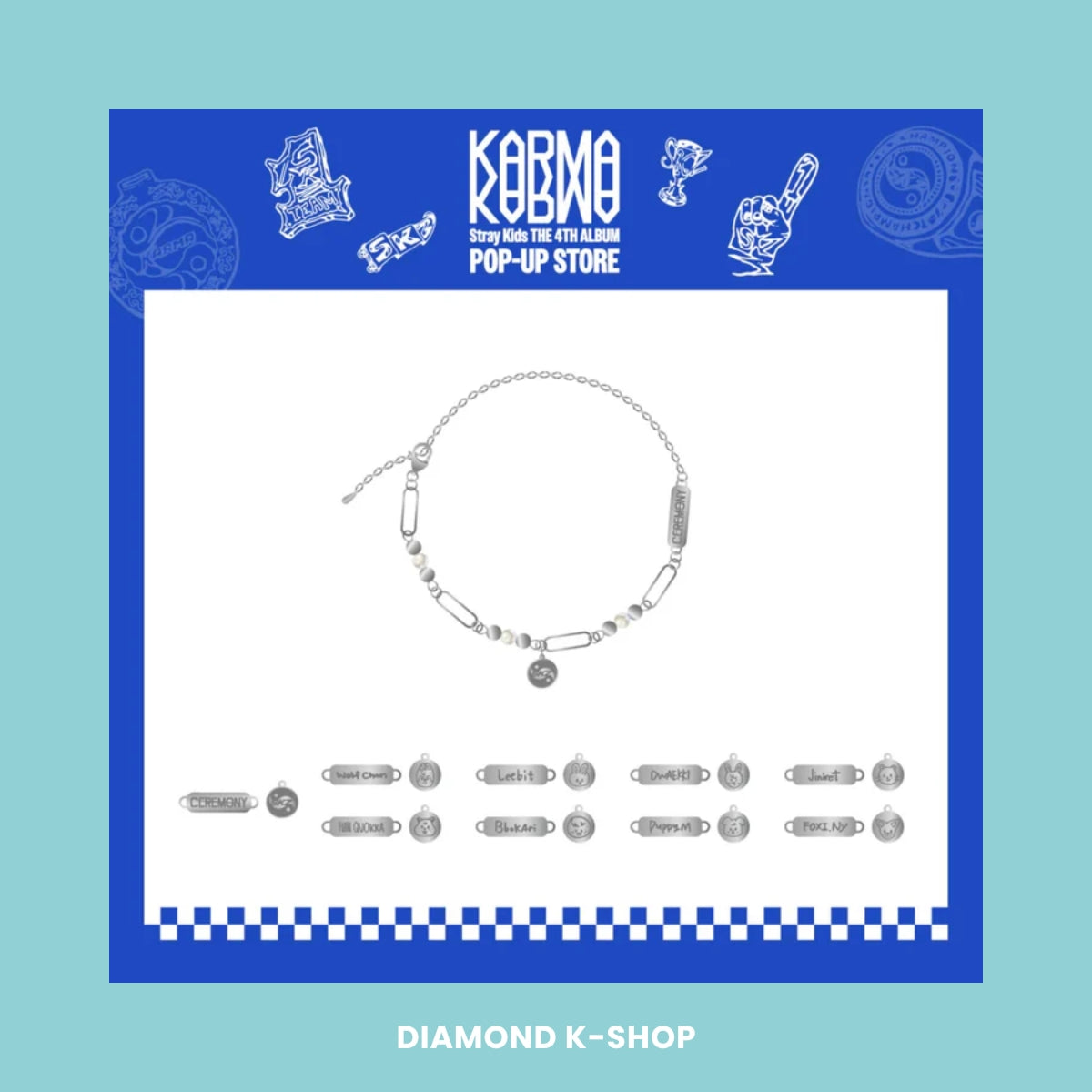 STRAY KIDS - Pop-Up Store Karma MD Necklace