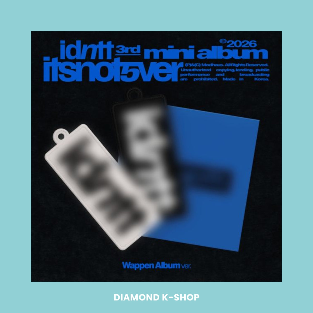 IDNTT - itsnotover (Wappen Album ver.)