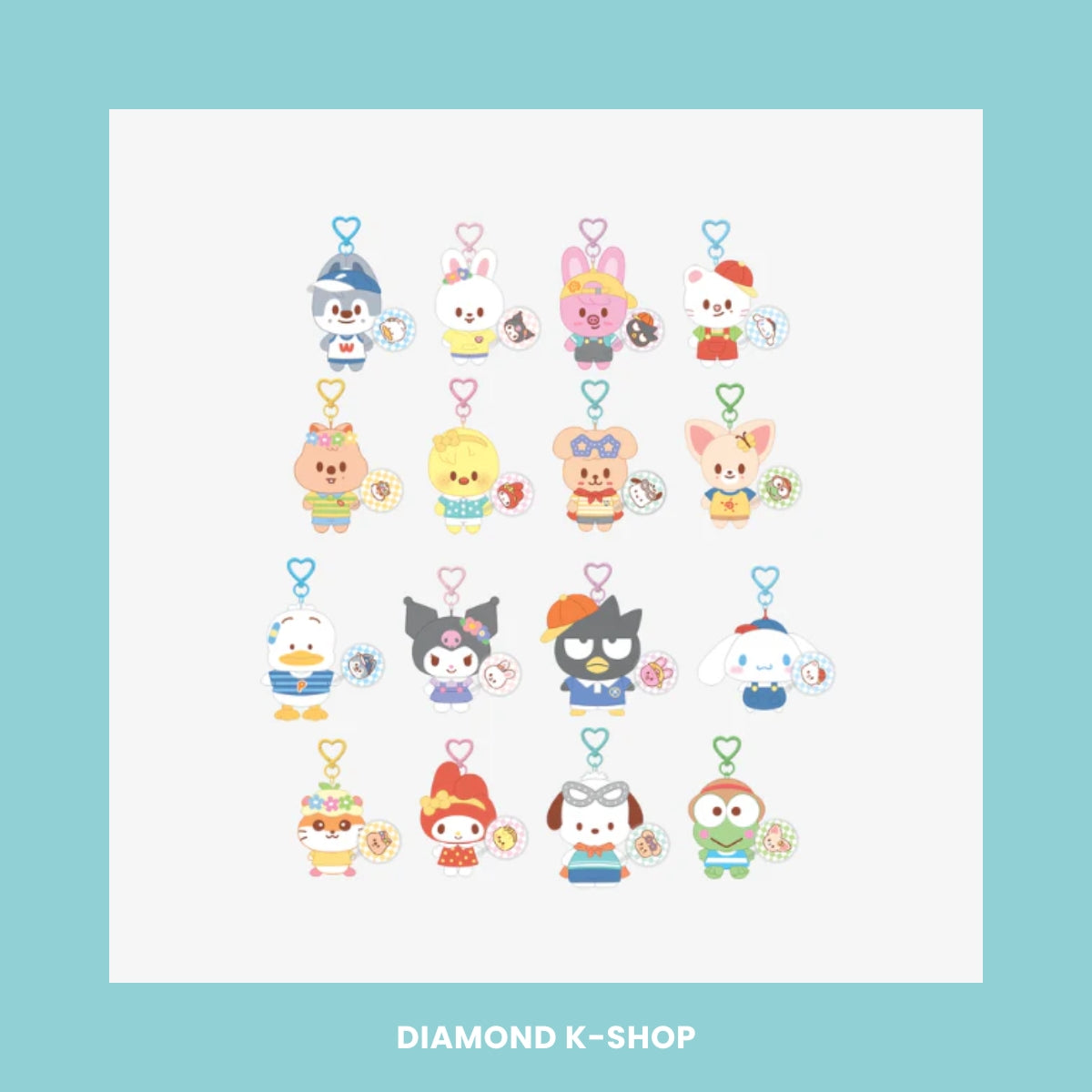 STRAY KIDS - SKZOO X SANRIO CHARACTERS: 10CM PLUSH MINI PICKET
