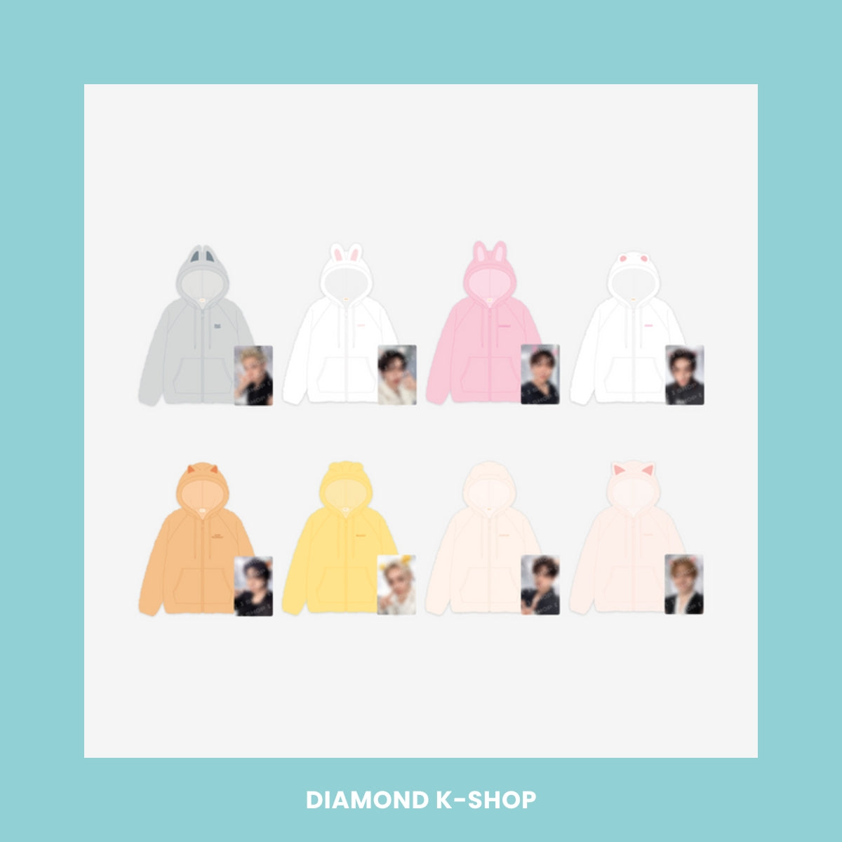 STRAY KIDS - RUN IT SEOUL MD: FLEECE HOOD ZIP-UP