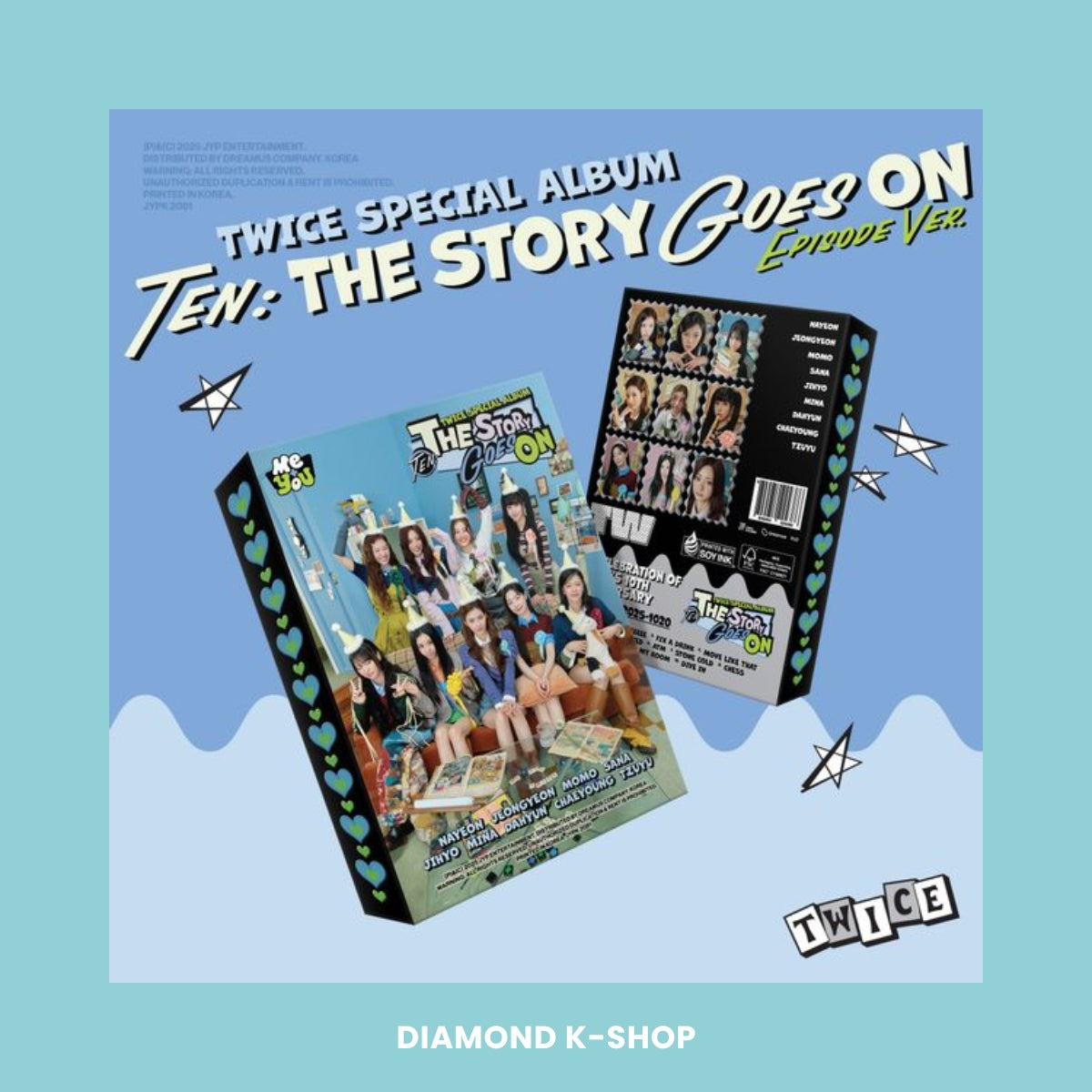 TWICE - TEN: The Story Goes On (EPISODE ver.) – Diamond K-Shop