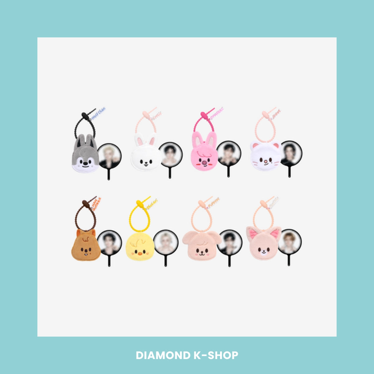 STRAY KIDS - RUN IT SEOUL MD: PLUSH MINI PICKET KEYRING