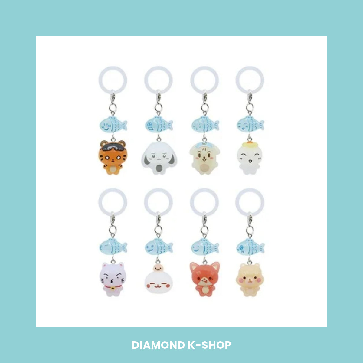 ATEEZ - 8th Anniversary Exhibition BLUE DRIFT OFFICIAL MD: LUCKY FISH CHARM