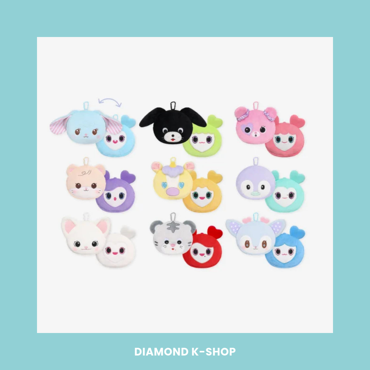 TWICE - TWICE THE THRILL POP-UP MD: TDOONGZ REVERSIBLE POUCH