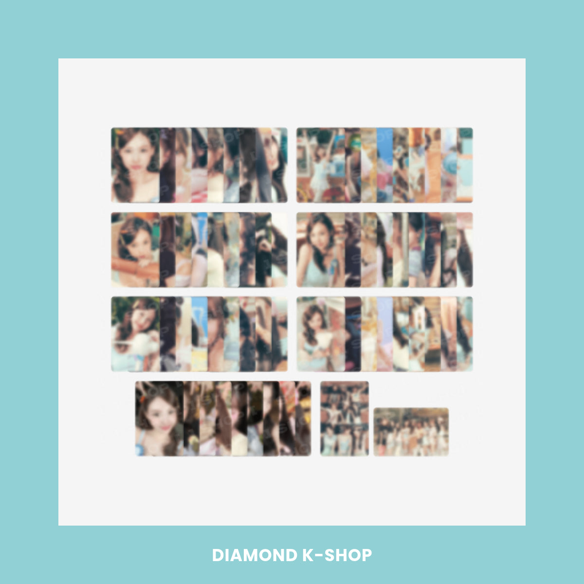TWICE - TWICE THE THRILL POP-UP MD: TRADING CARD (Random)