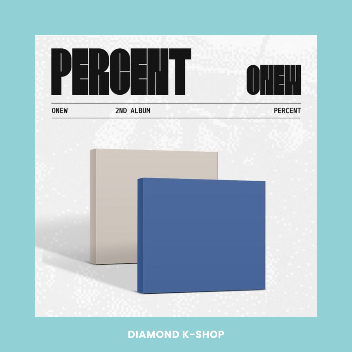 SHINEE: ONEW - Percent (Digipack) + POB Oficial