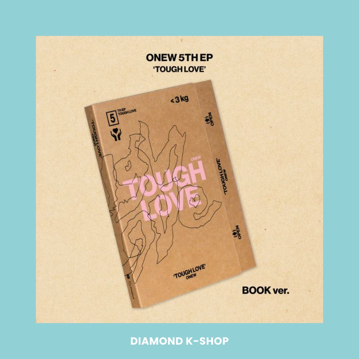 SHINee: ONEW - TOUGH LOVE (BOOK ver.) + POB Ktown4u