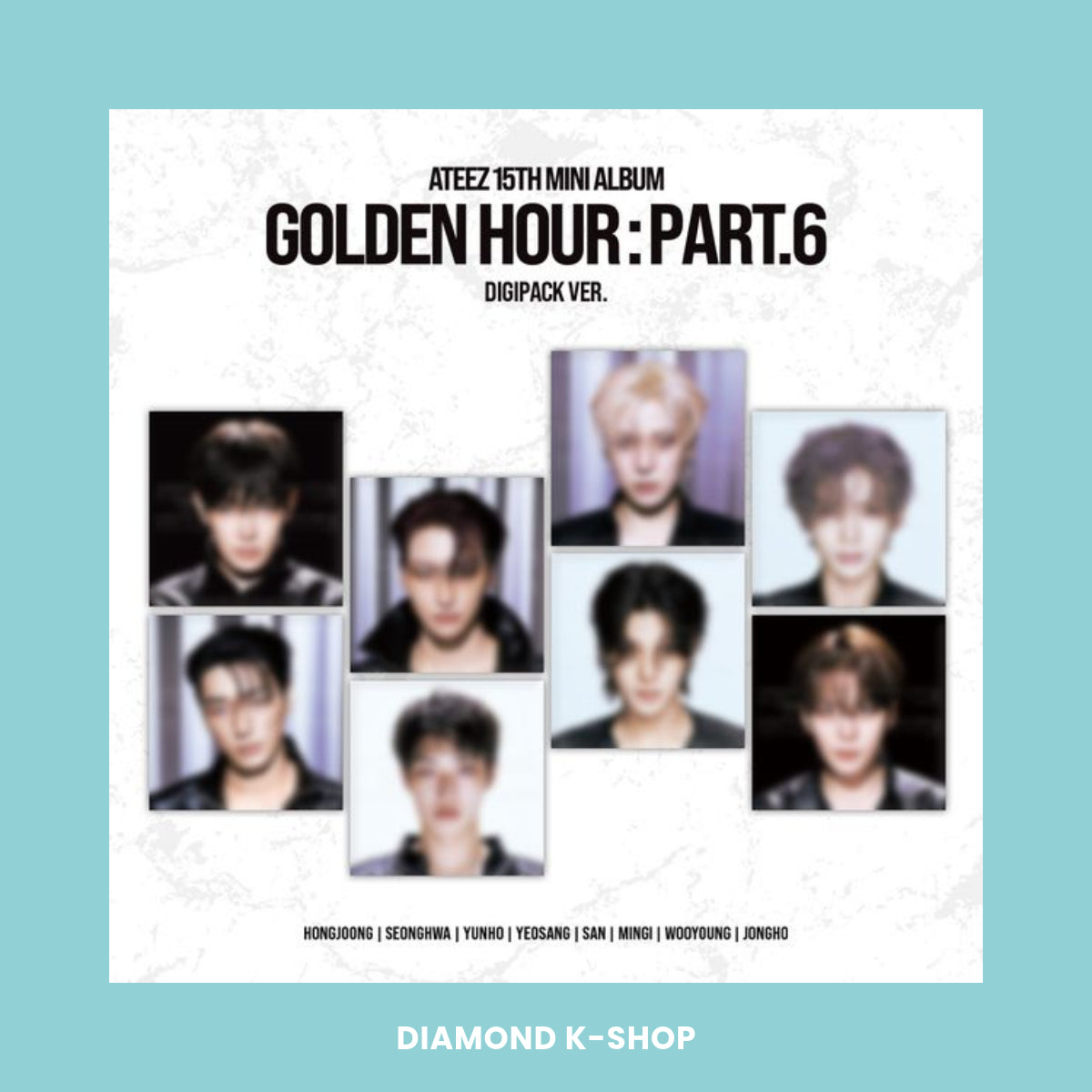 ATEEZ - GOLDEN HOUR: Part.6 (Digipack ver.)