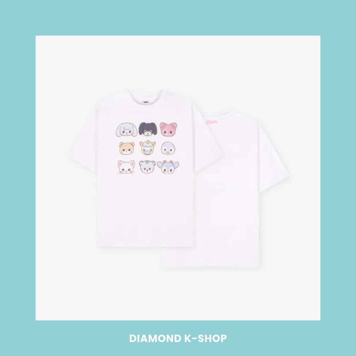 TWICE - TWICE THE THRILL POP-UP MD: T-SHIRT (White)