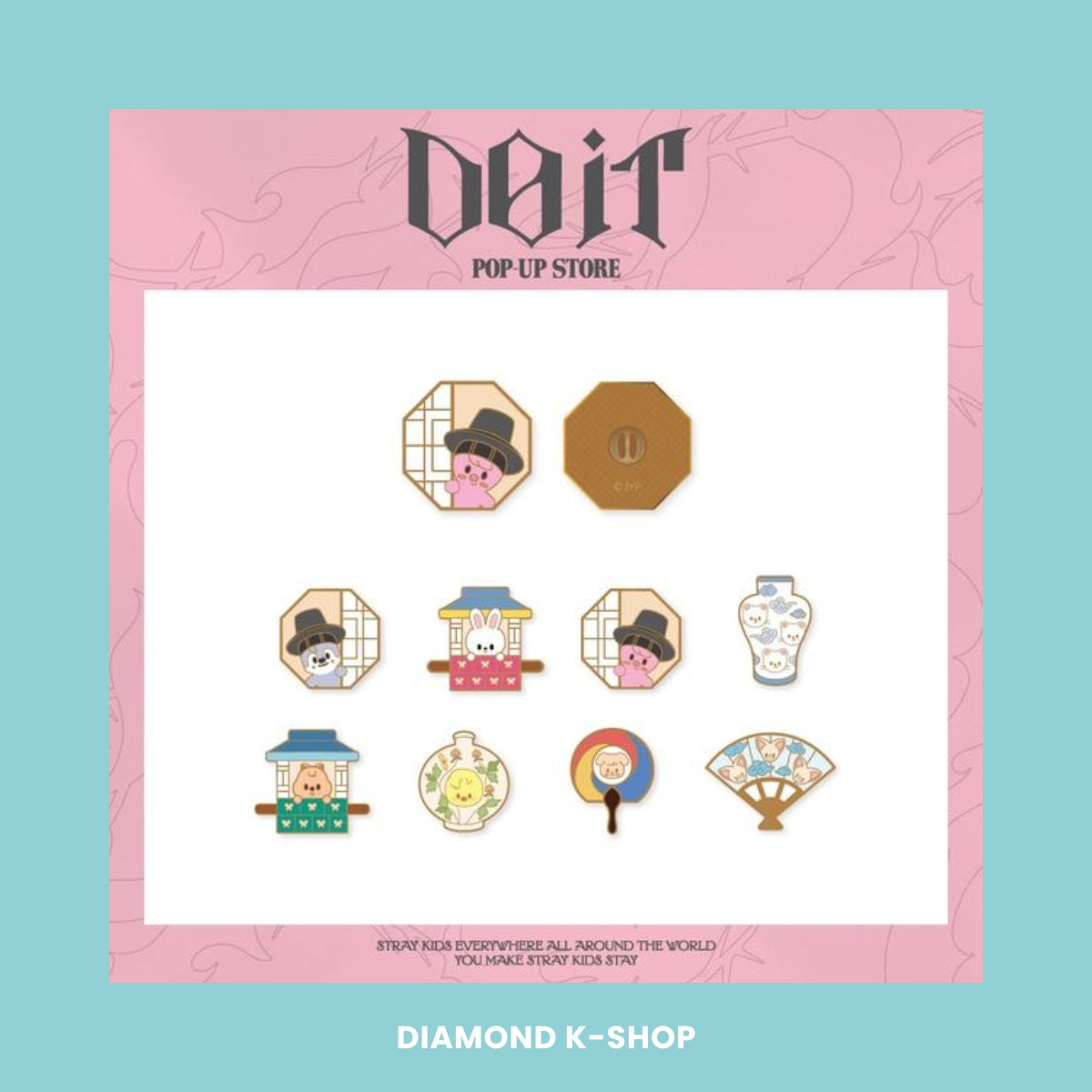 STRAY KIDS - "DO IT" POP-UP: SKZOO BADGE