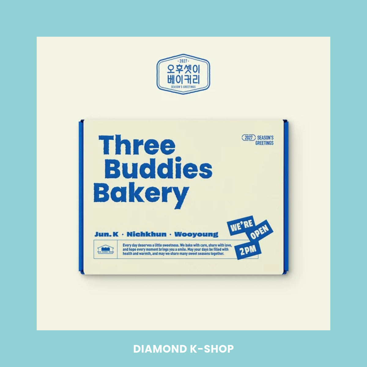 2PM - Season's Greetings 2027: Three Buddies Bakery + POB Oficial