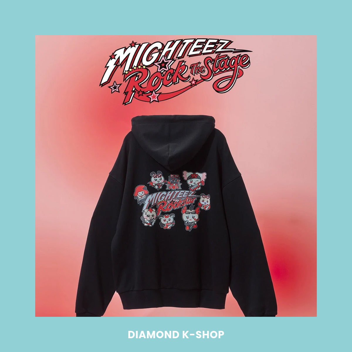 ATEEZ - MIGHTEEZ Rock The Stage POP-UP: Zip-Up Hoodie
