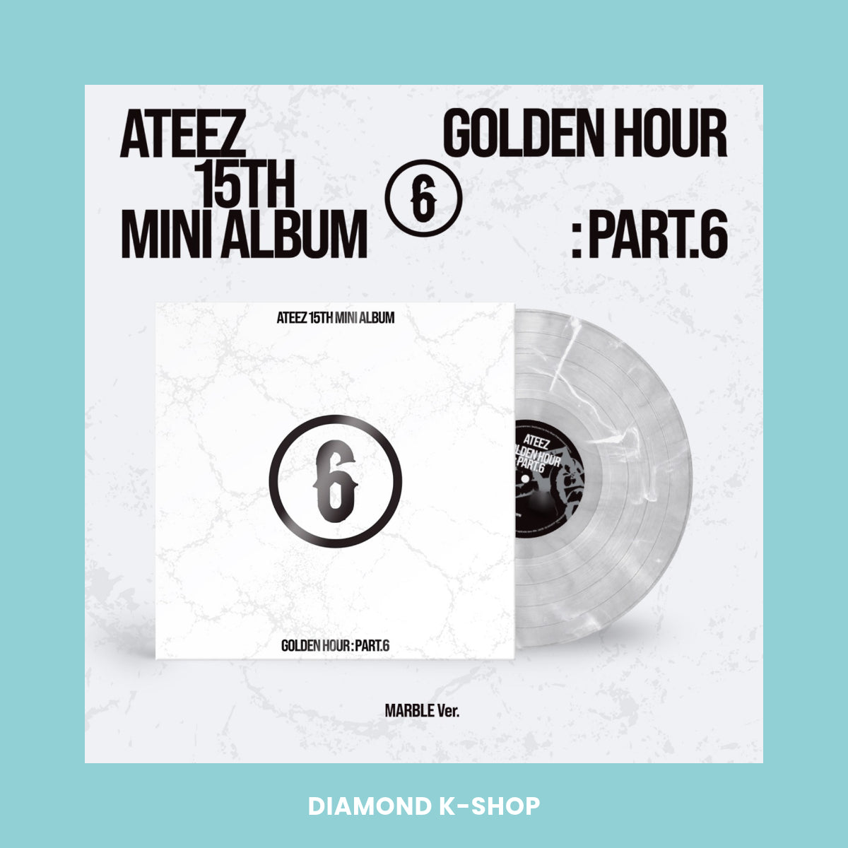 ATEEZ - GOLDEN HOUR: Part.6 (MARBLE ver.) (LP)