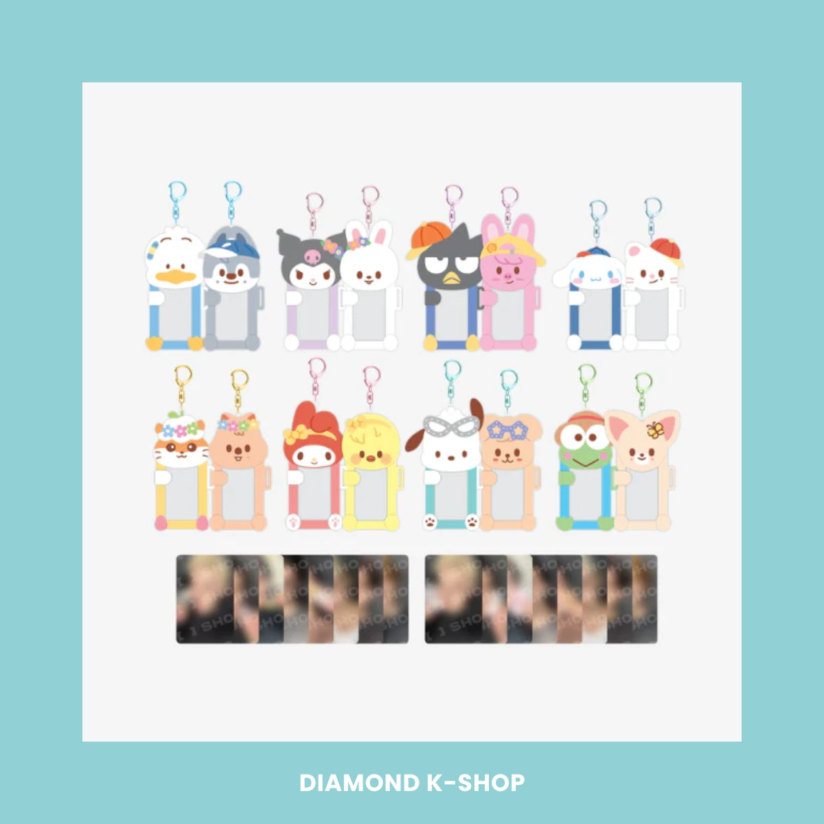 STRAY KIDS - SKZOO X SANRIO CHARACTERS: CONNECTING PHOTOCARD HOLDER