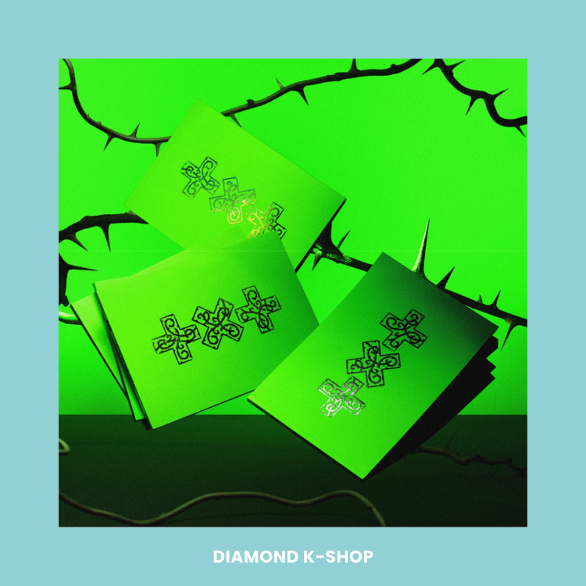 TXT - 7TH YEAR: A Moment of Stillness in the Thorns (THORNS ver.) + POB Weverse