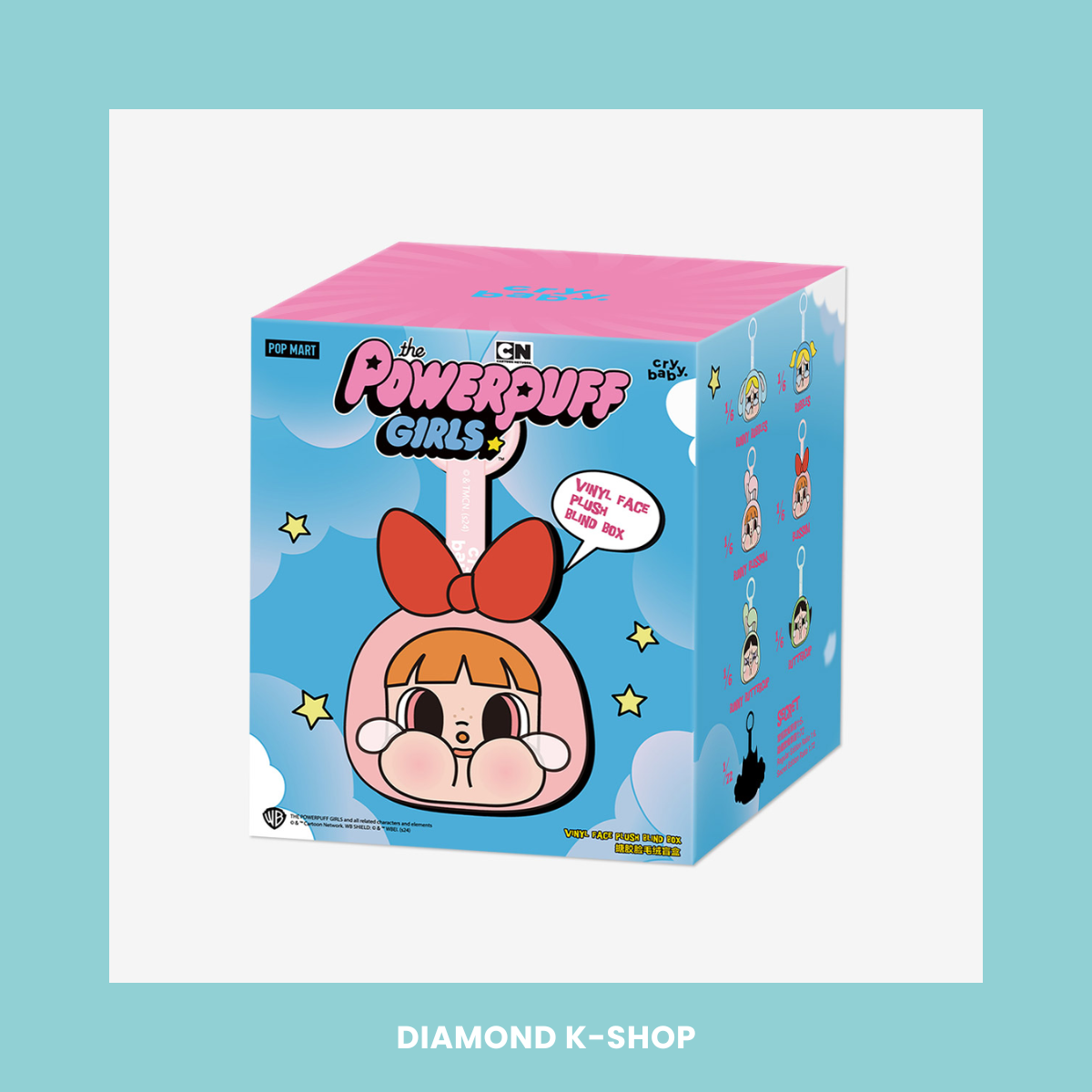 CRYBABY x Powerpuff Girls - Vinyl Face Plush Blind Box