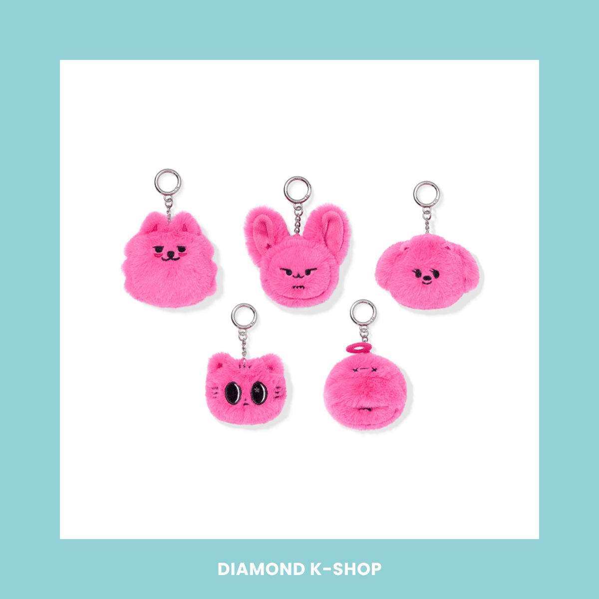 TXT - 7TH YEAR: AMOSITT Official Merch - PPULBATU Face Keyring