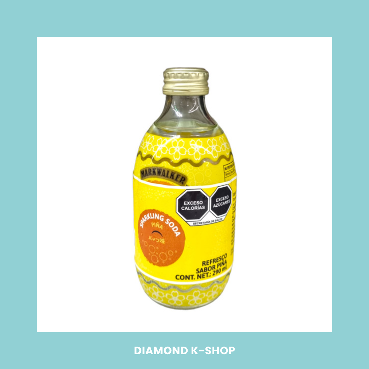 Bebida MWD Sparkling - Piña