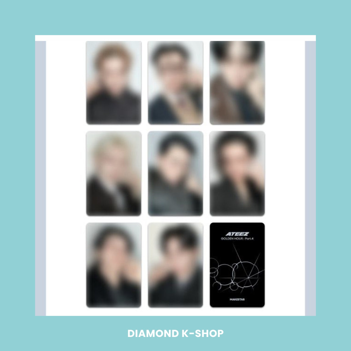 ATEEZ - GOLDEN HOUR : Part.4 (POCAALBUM ver.) + POB Oficial