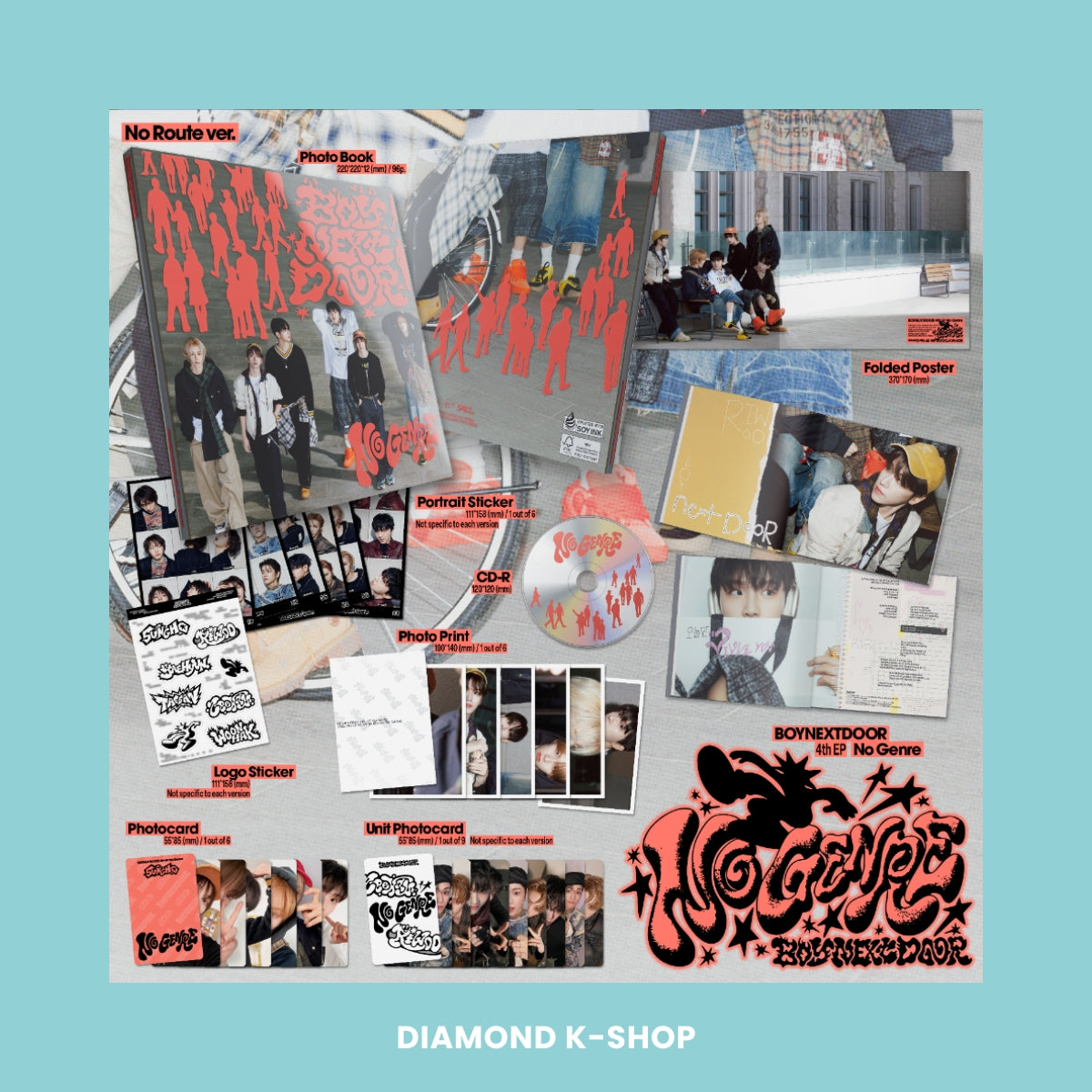 BOYNEXTDOOR - No Genre (Photobook)
