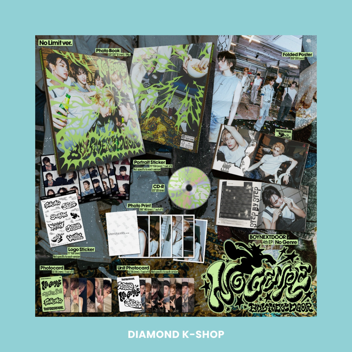 BOYNEXTDOOR - No Genre (Photobook)