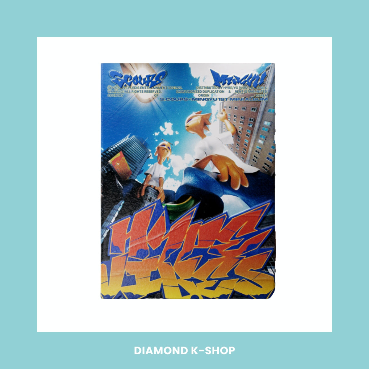 SEVENTEEN: S.COUPS X MINGYU - 'HYPE VIBES' (Photobook ver.)