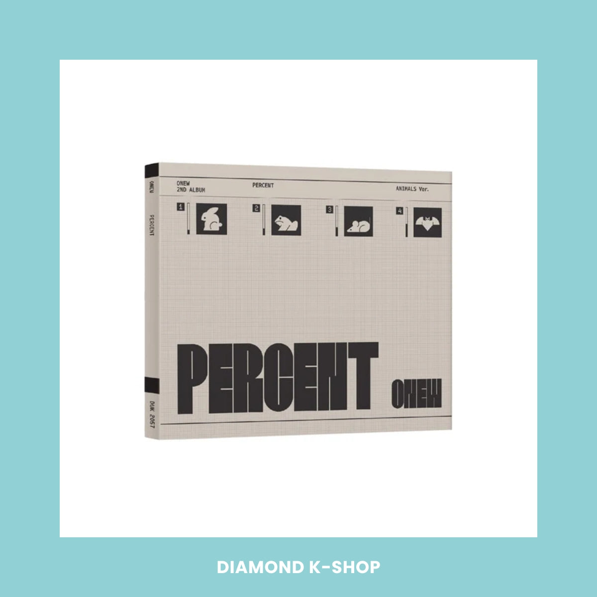 SHINEE: ONEW - Percent (Digipack)