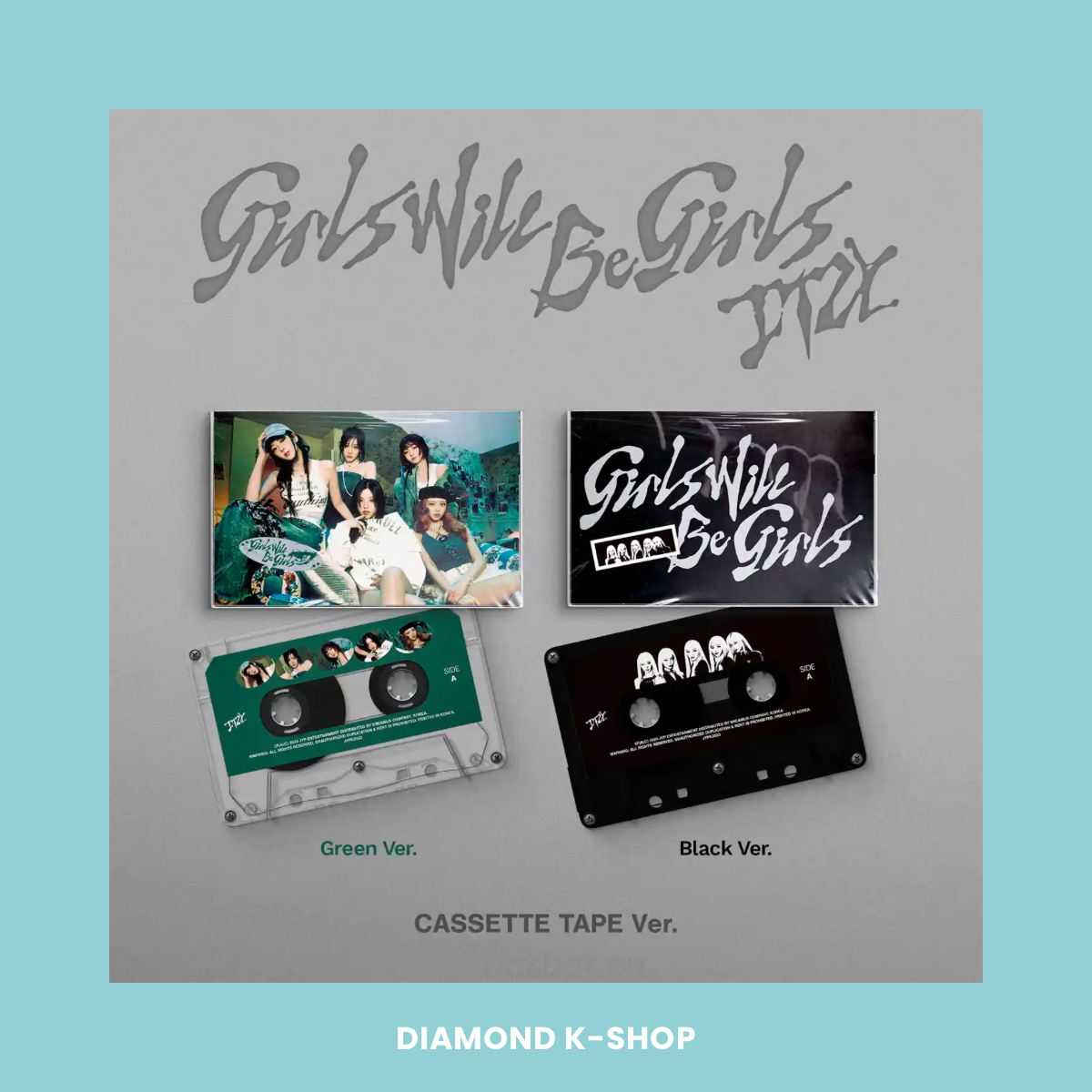 ITZY - Girls Will Be Girls (Cassette Tape ver.)