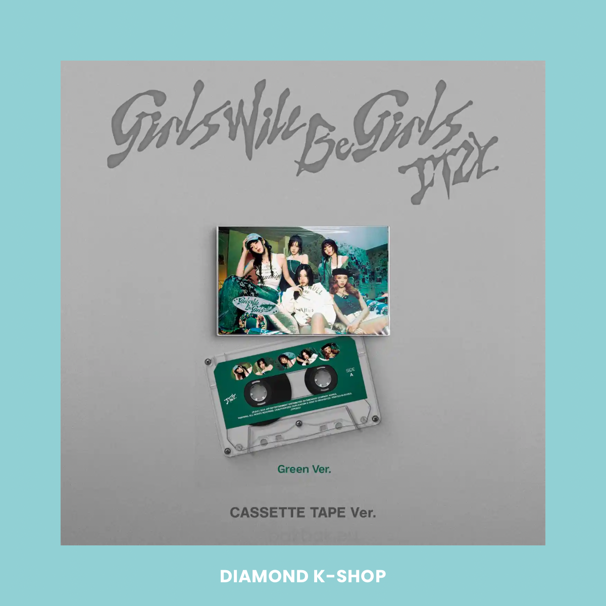 ITZY - Girls Will Be Girls (Cassette Tape ver.)