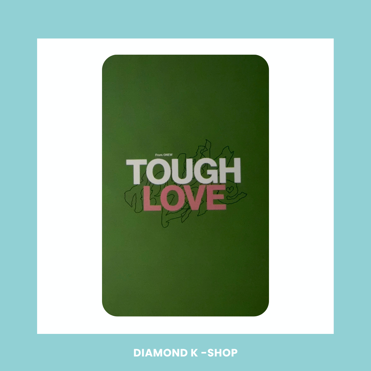 POB: SHINee: Onew - Tough Love (Soundwave)