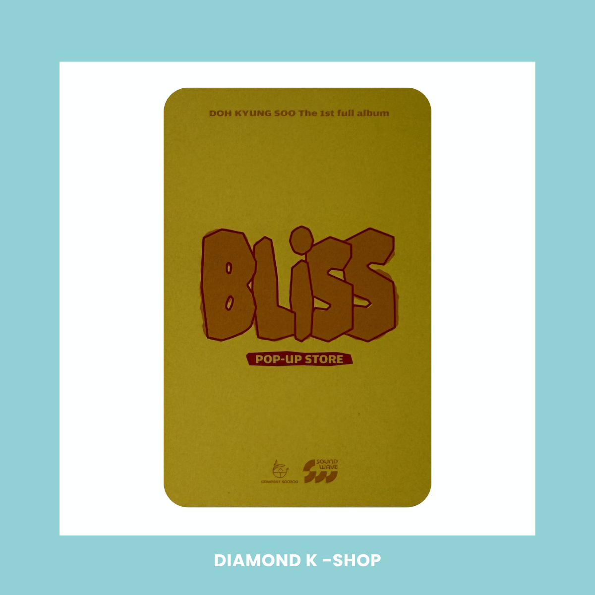 POB: EXO: D.O - Bliss (SOUNDWAVE)