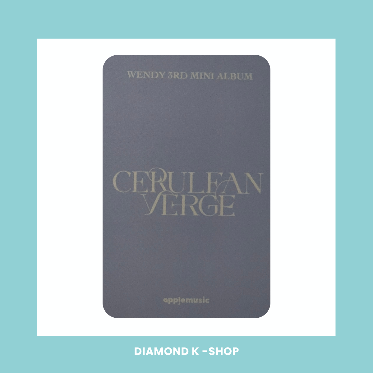 POB: RED VELVET: WENDY - Cerulean verge (APPLE MUSIC)