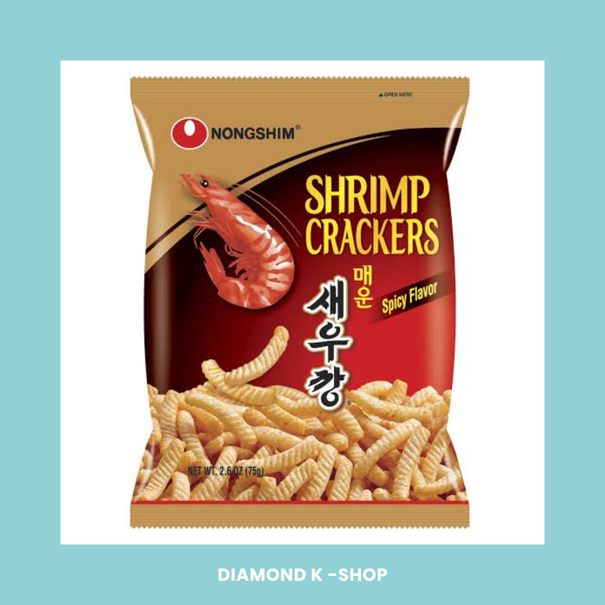 Nongshim Crackers - Camarón Picante