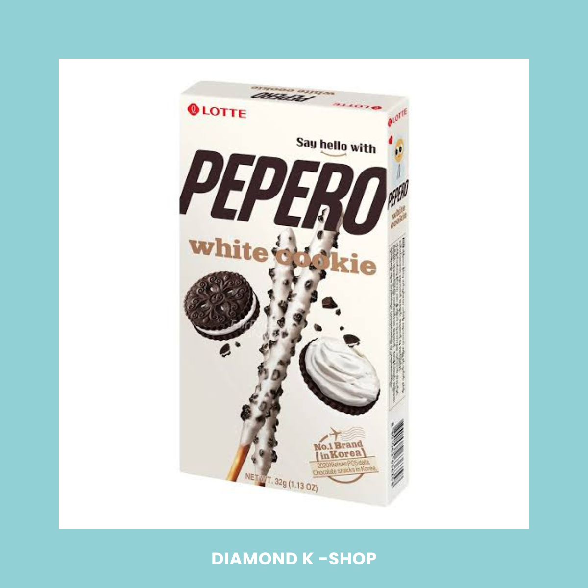 Lotte Pepero - Chocolate Blanco