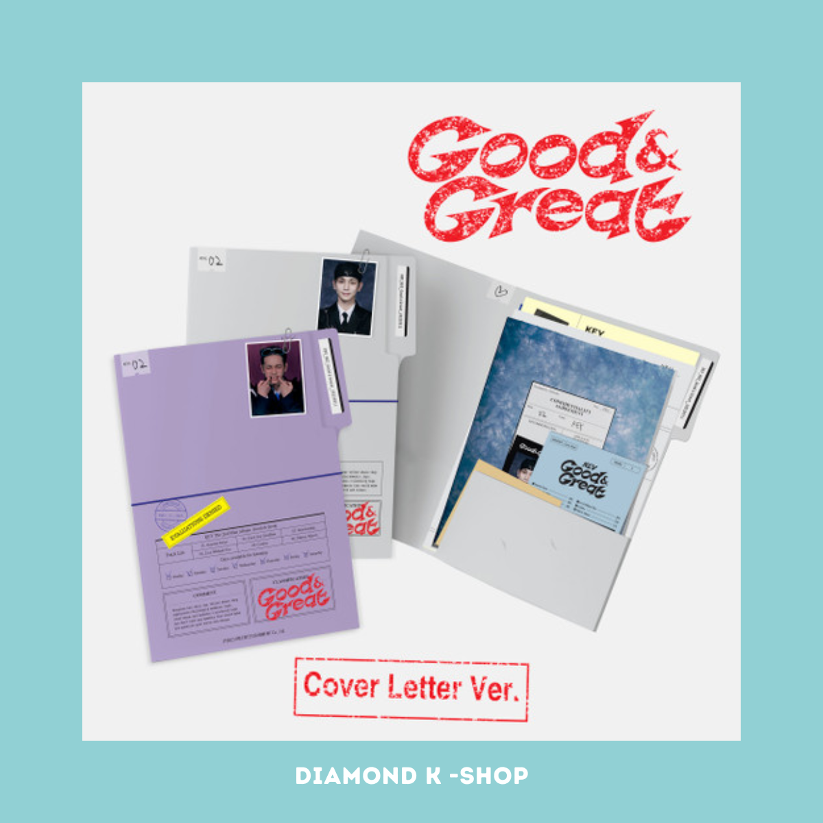 SHINee: KEY - Good&Great (Cover Letter)