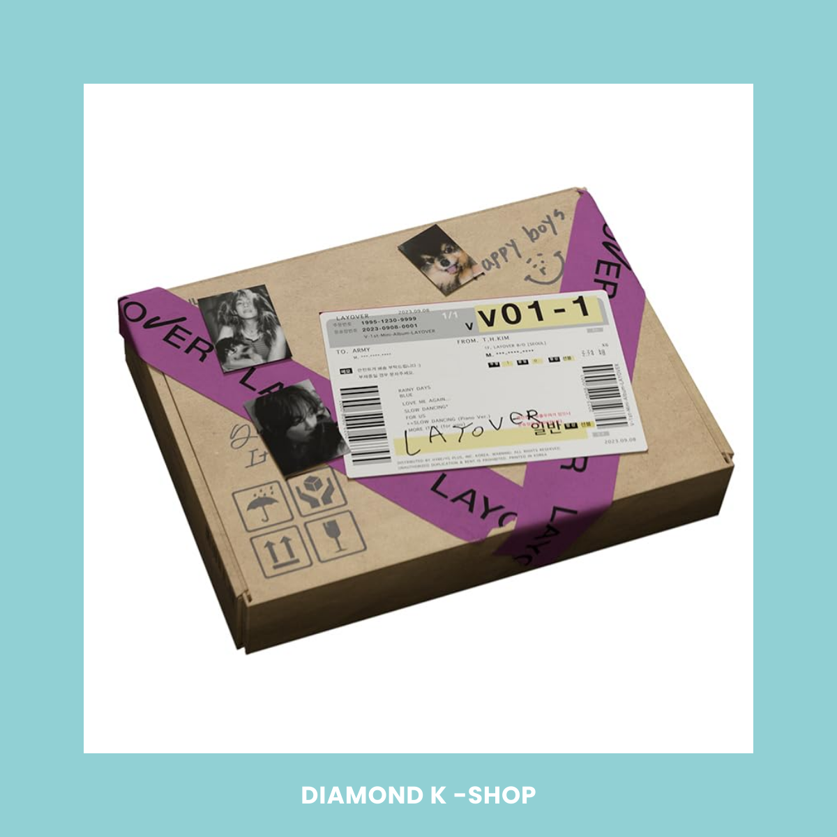 BTS: V - Layover (Photobook)