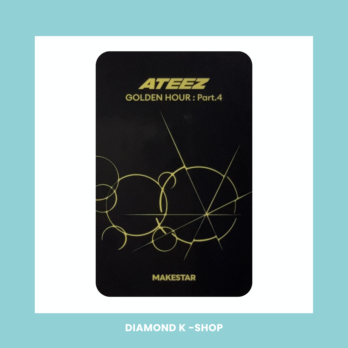 POB: ATEEZ - Golden Hour Part. 4 (Makestar) (Pocaalbum) (Pat-pat)