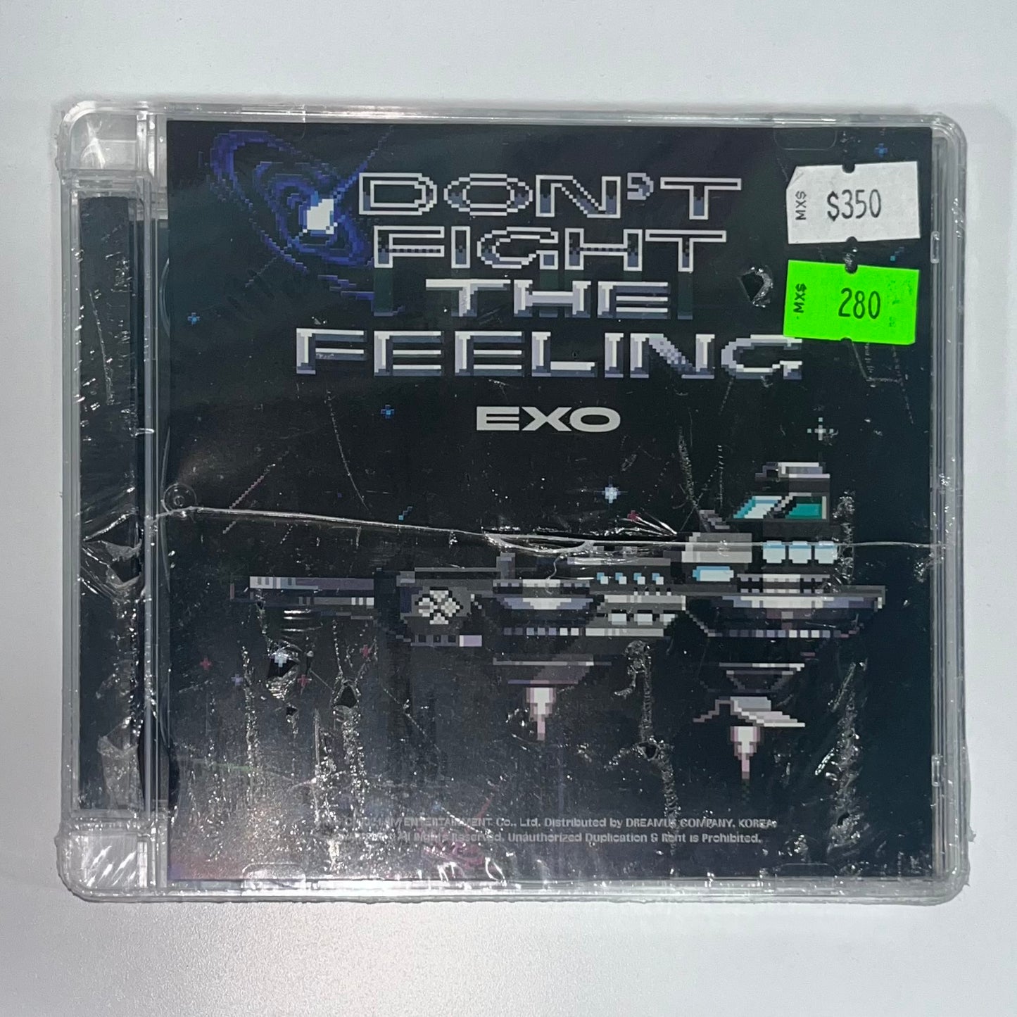 EXO - Don't Fight the Feeling (Jewel Case) (case con rotura)
