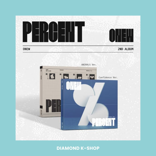 SHINEE: ONEW - Percent (Digipack)