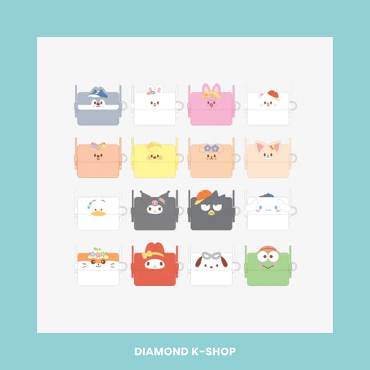 STRAY KIDS - SKZOO X SANRIO CHARACTERS: CARD WALLET CROSS BAG