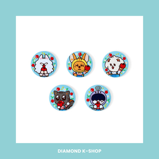 TXT - PPULBATU HEY APPUL MD: Embroidery Can Badge