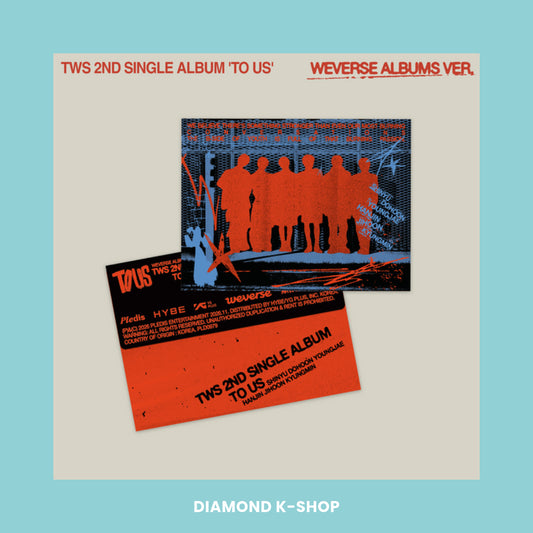 TWS - TO US (Weverse Albums ver.) + POB Weverse