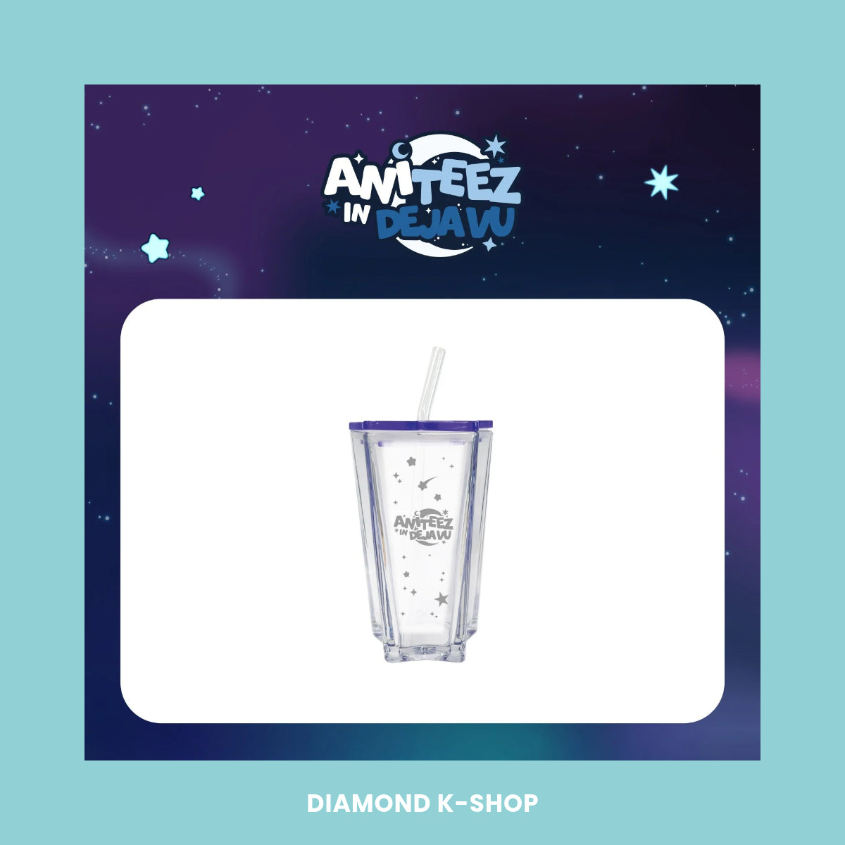 ATEEZ - ANITEEZ IN DEJA VU MD: STARLIGHT GLASS TUMBLER