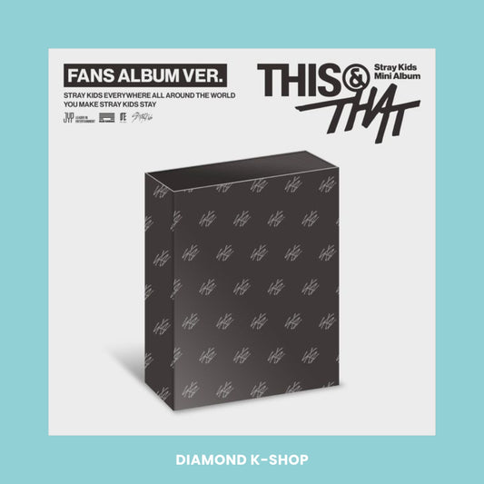 STRAY KIDS - THIS & THAT (FANS ALBUM ver.) + POB SOUNDWAVE