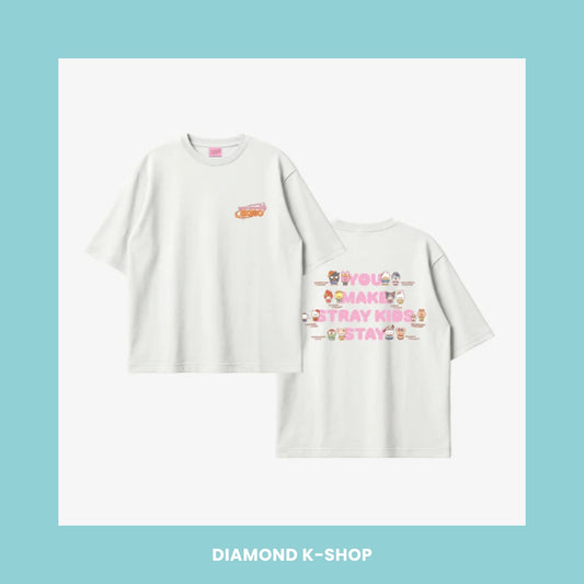 STRAY KIDS - SKZOO X SANRIO CHARACTERS: T-SHIRT
