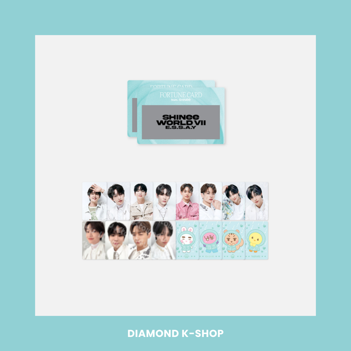 SHINee - SHINee WORLD Ⅶ [E.S.S.A.Y] MD - FORTUNE SCRATCH SET (RANDOM)