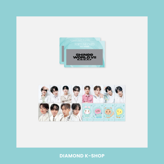 SHINee - SHINee WORLD Ⅶ [E.S.S.A.Y] MD - FORTUNE SCRATCH SET (RANDOM)