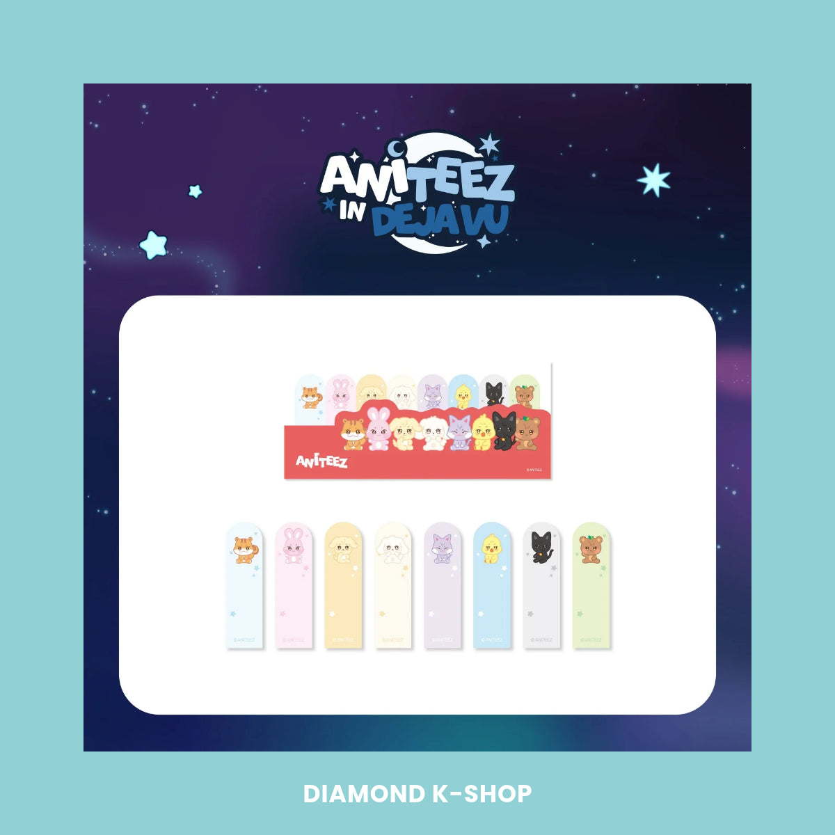 ATEEZ - ANITEEZ IN DEJA VU MD: INDEX STICKY MEMO SET